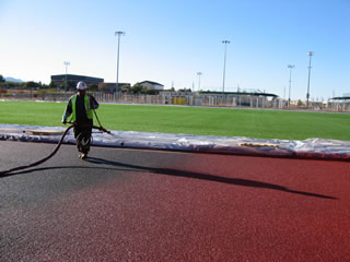 Synthetic Surface Application